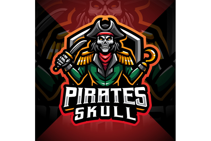 pirates-skull-mascot-gaming-logo-design