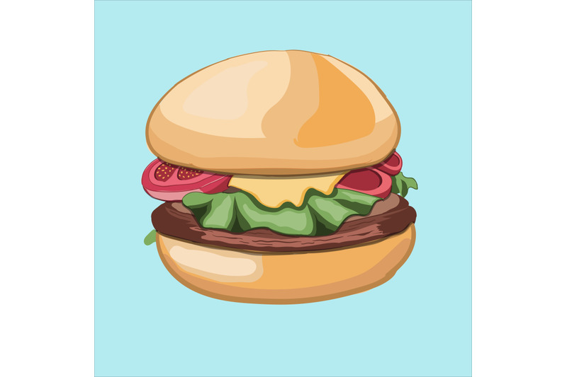 burger-vector-illustration