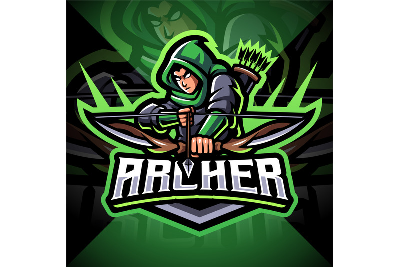 archer-esport-mascot-logo-design