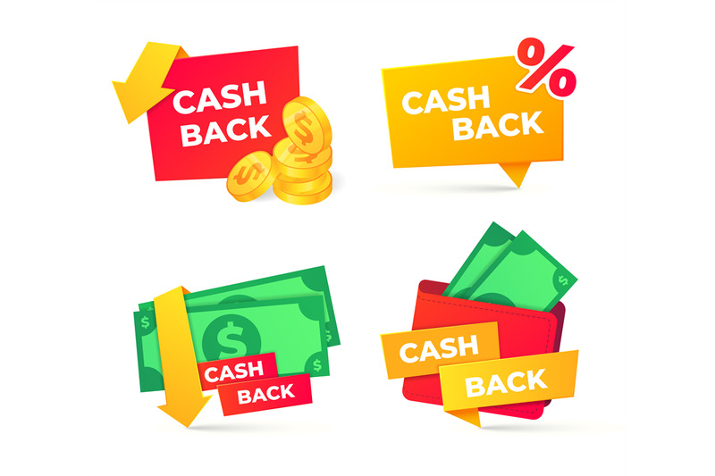 cashback-badges-wallet-with-dollar-banknotes-paying-online-and-recei