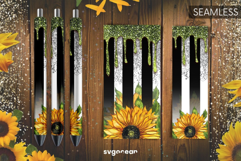 pen-wraps-sunflower-bundle-png-sublimation