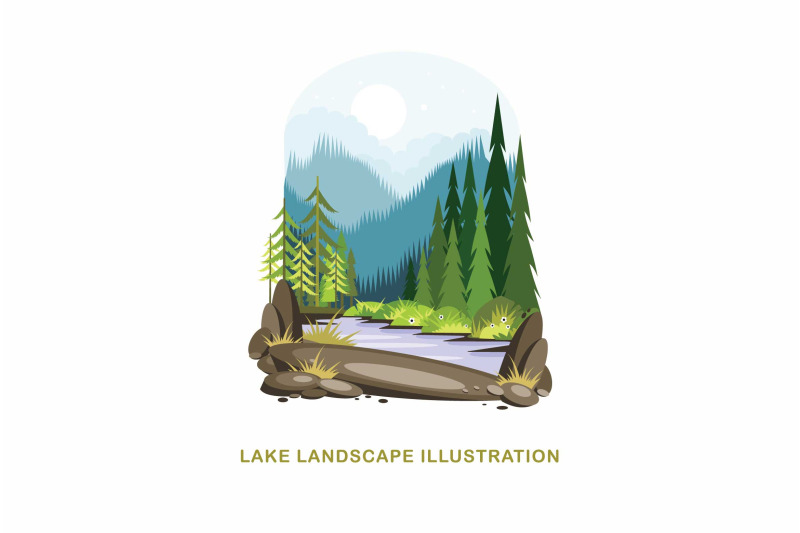 lake-landscape-vector-illustration