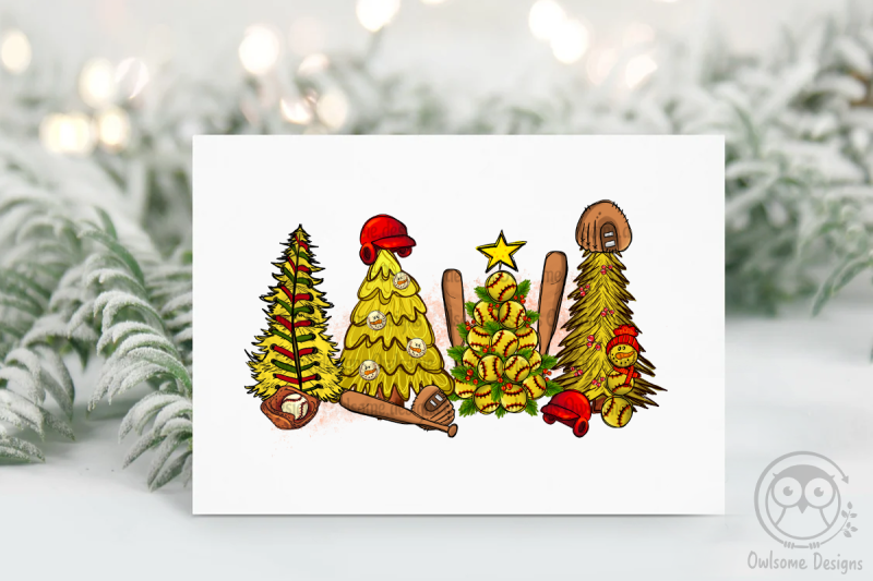 softball-christmas-tree-png-sublimation