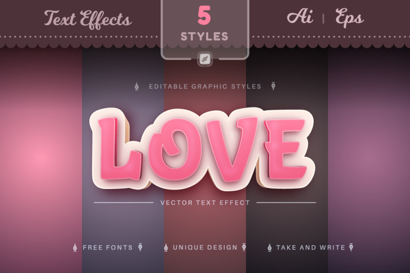 set-5-pink-emotions-editable-text-effects-font-styles
