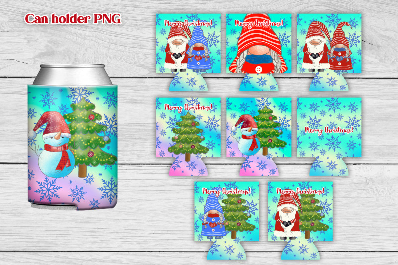 can-holder-sublimation-christmas-can-cooler-bundle