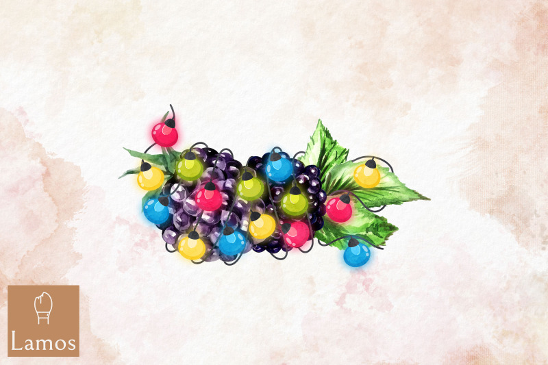 christmas-fruits-with-light-blackberries