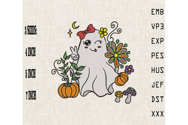 cute-halloween-hippie-ghost-embroidery