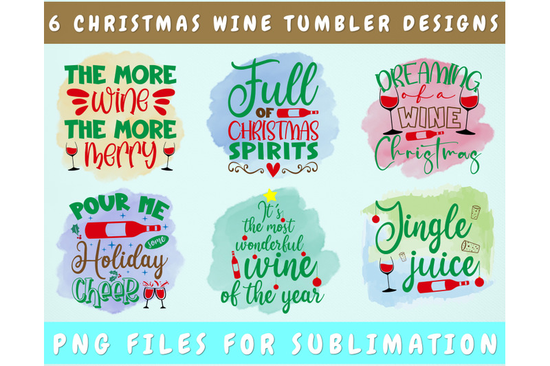 christmas-wine-tumbler-sublimation-designs-bundle-6-designs