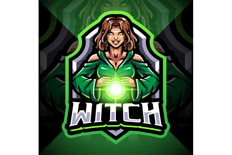 witch-esport-mascot-logo-design