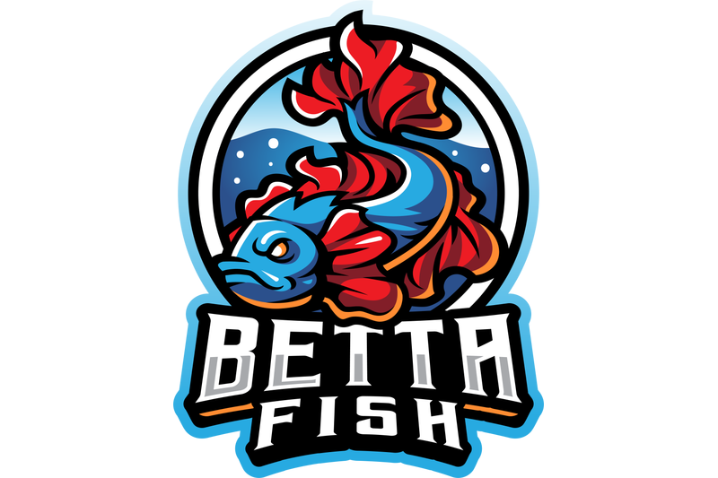 betta-fish-esport-mascot-logo