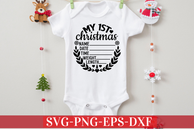 baby-039-s-first-christmas-svg-bundle