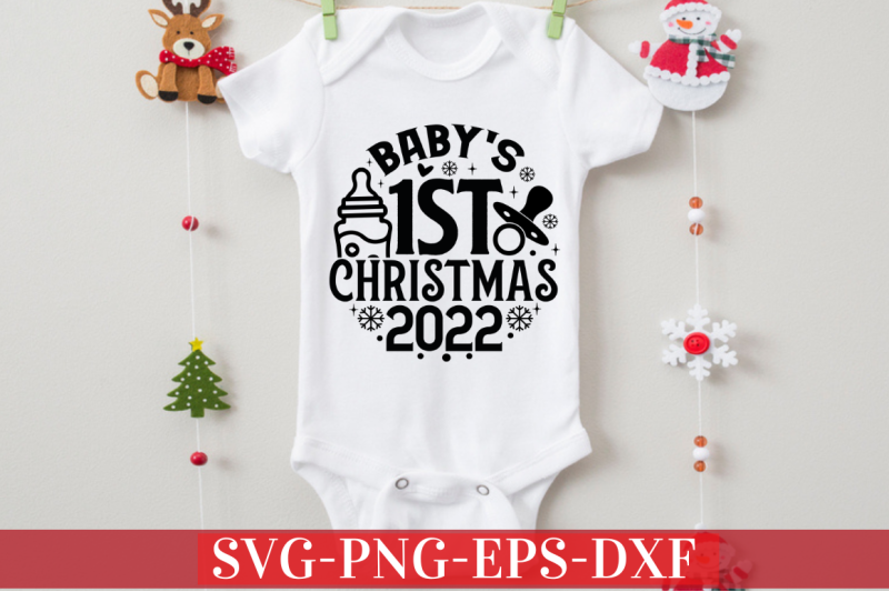 baby-039-s-first-christmas-svg-bundle