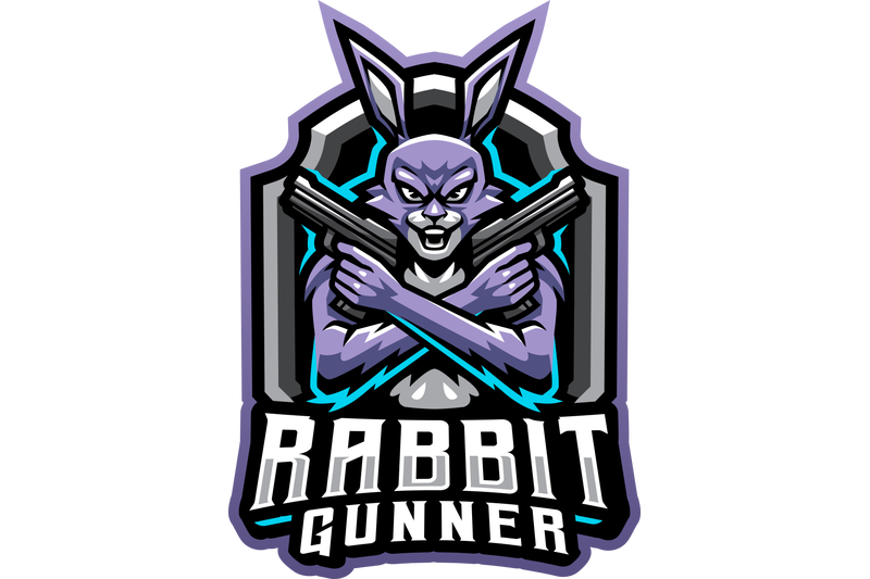 rabbit-esport-mascot-logo-design