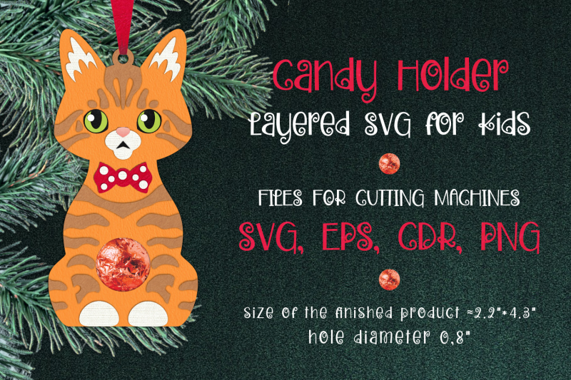 ginger-tabby-cat-christmas-ornament-template