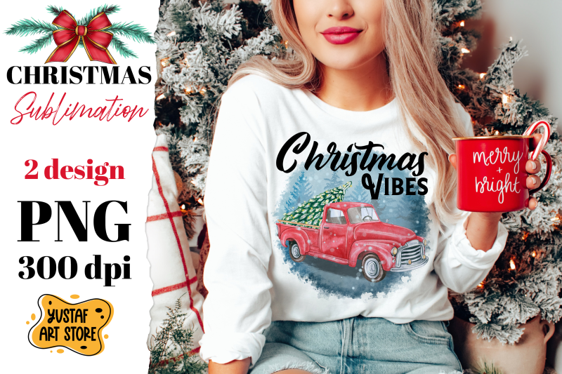 christmas-red-truck-sublimation-design-christmas-vibes