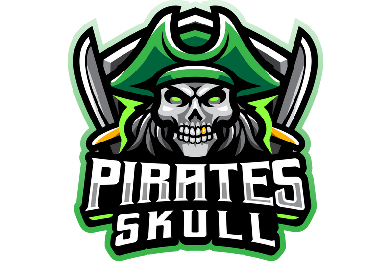 skull-pirates-mascot-gaming-logo-design