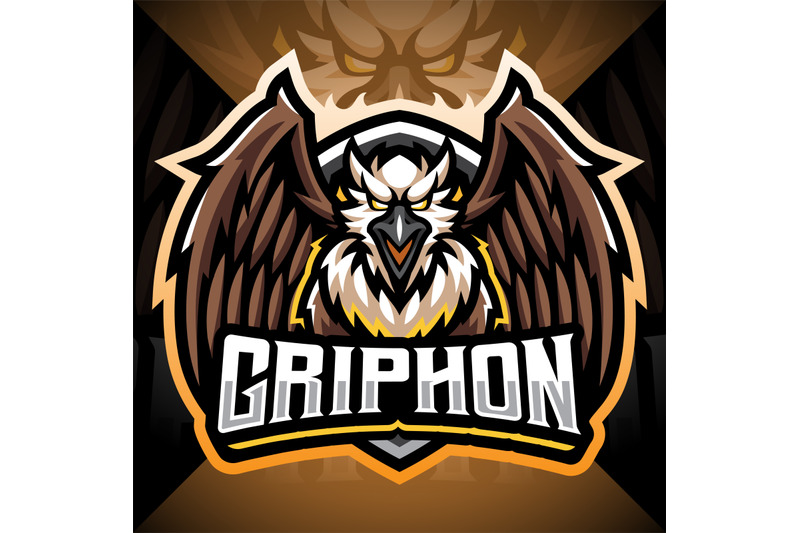 gryphon-esport-mascot-logo-design