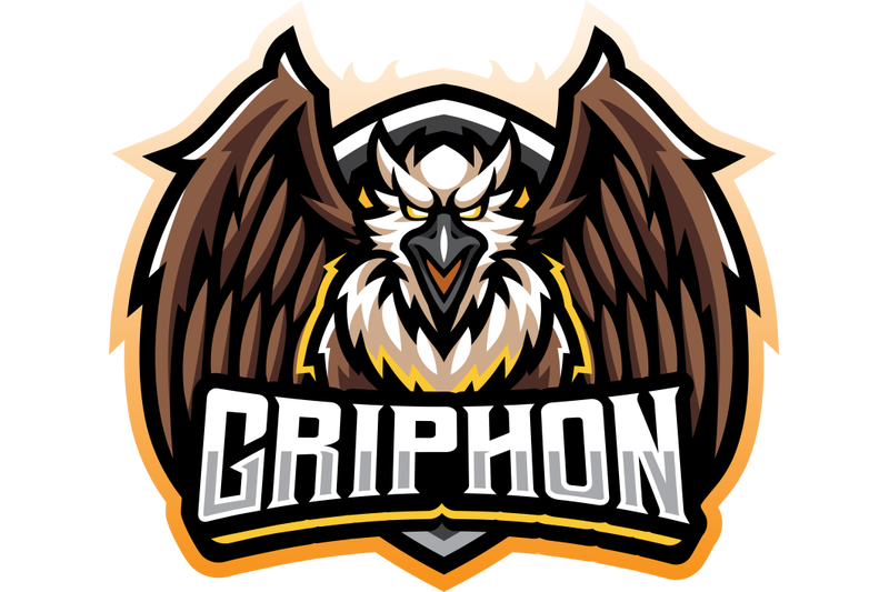 gryphon-esport-mascot-logo-design