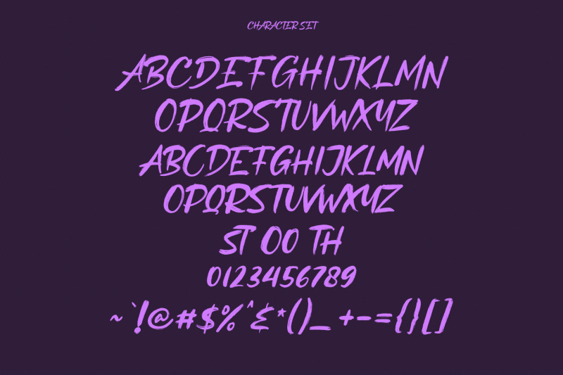 hartshorn-brush-font