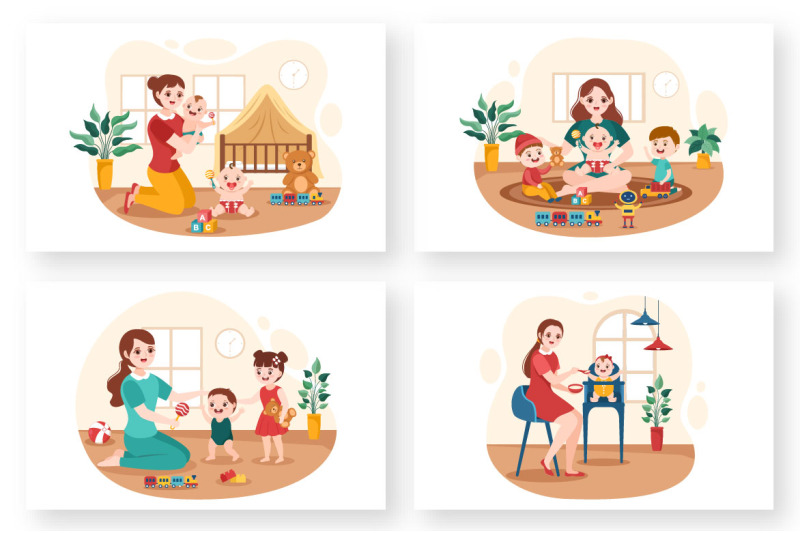 13-babysitter-or-nanny-services-illustration