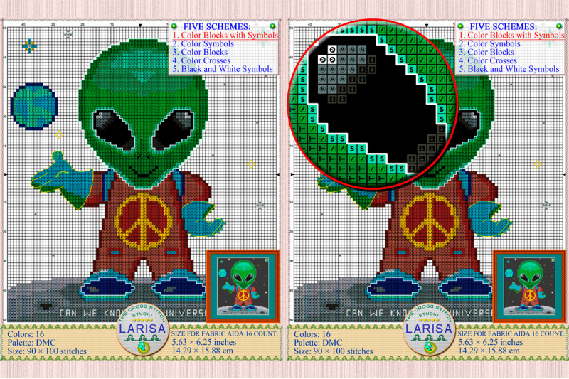 alien-cross-stitch-pattern-alien-visitor-extraterrestrial