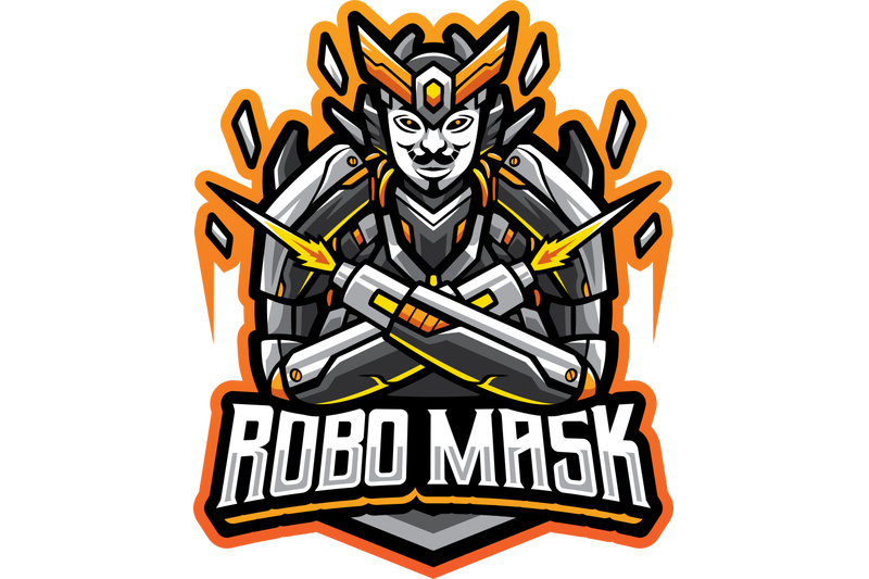 robo-mask-esport-mascot-logo-design