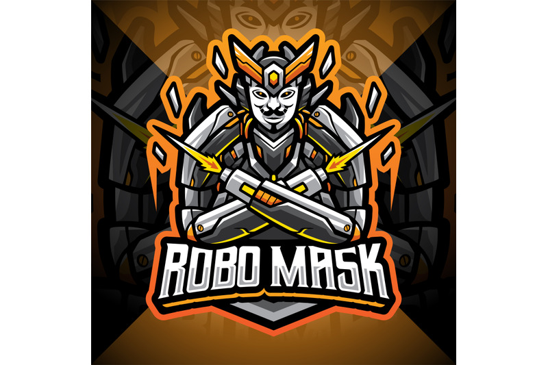 robo-mask-esport-mascot-logo-design