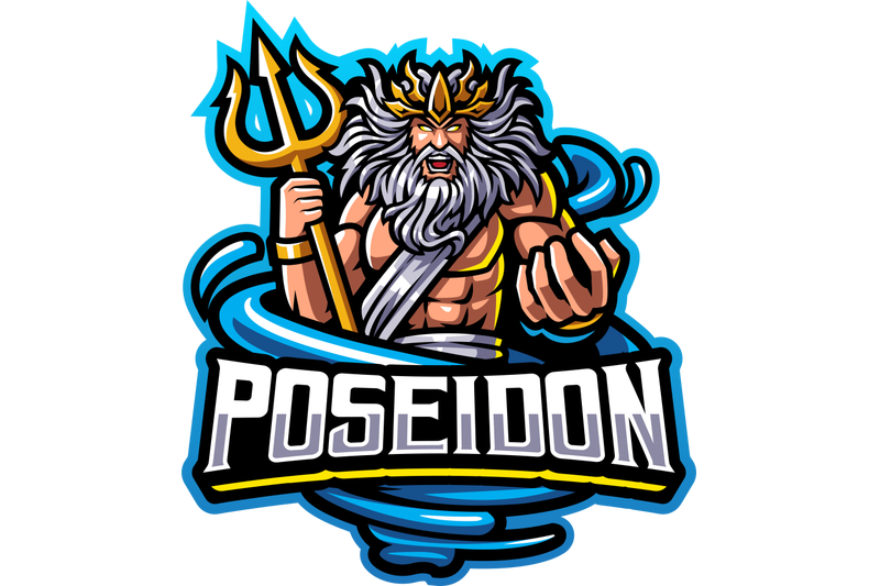 poseidon-esport-mascot-logo-design-with-trident-weapon