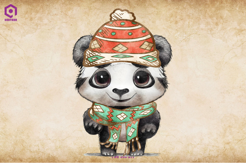 panda-cozy-christmas