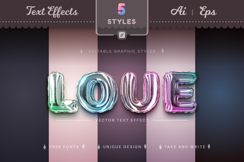 set-5-rainbow-editable-text-effects-font-styles
