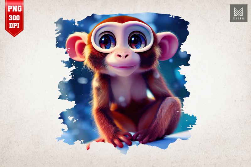 cute-winter-monkey