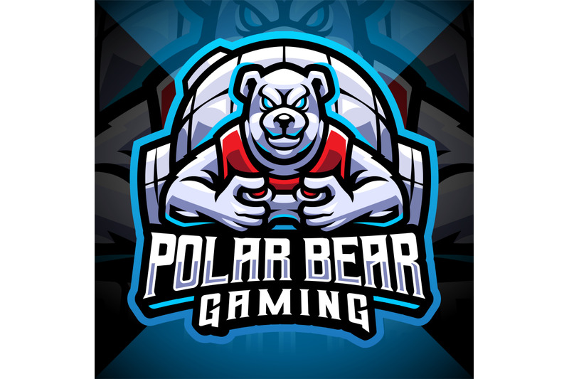 polar-bear-gaming-esport-mascot-logo-design