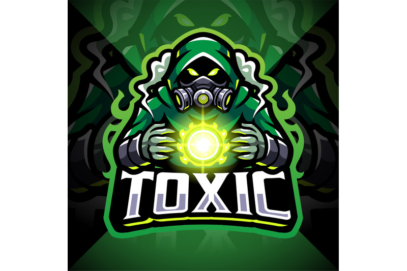 toxic-gas-esport-mascot-logo