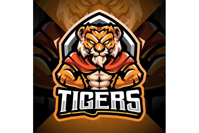 tiger-man-esport-mascot-logo-design