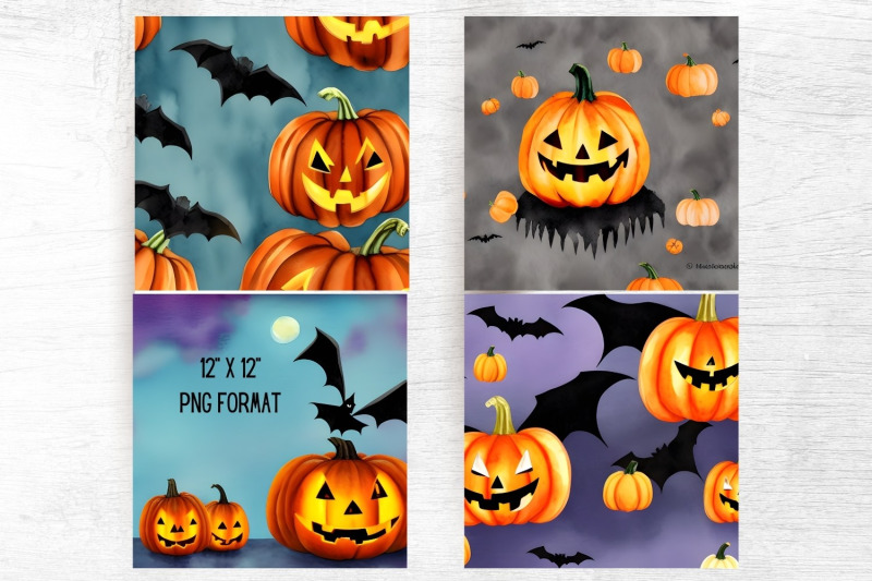 halloween-papers-pumpkins