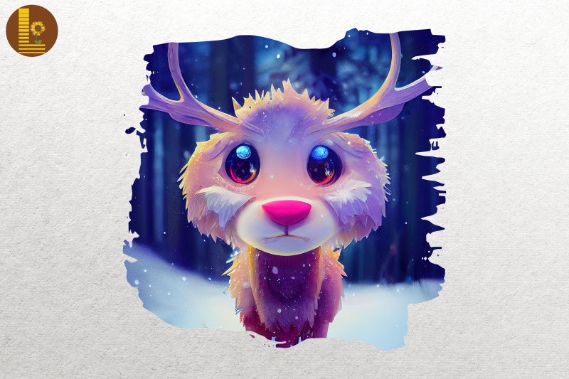 cute-winter-reindeer-animal-lover