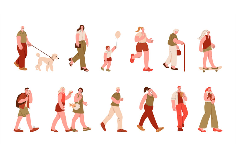 people-walking-outdoor-walk-characters-man-woman-run-and-go-adult-a