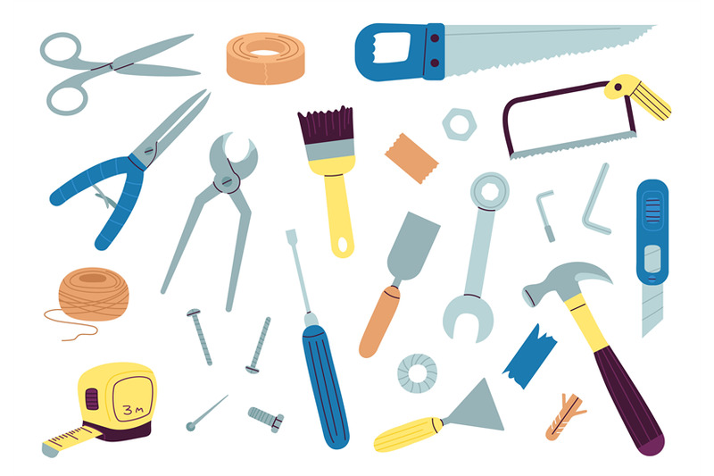 repair-tools-construction-tool-for-renovation-home-or-build-doodle-w