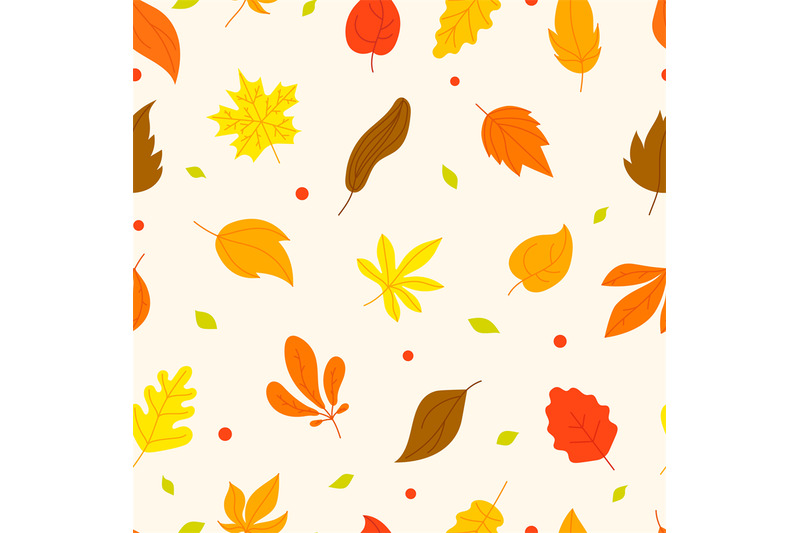 autumn-leaf-vector-seamless-pattern-flat-falling-orange-yellow-red-le