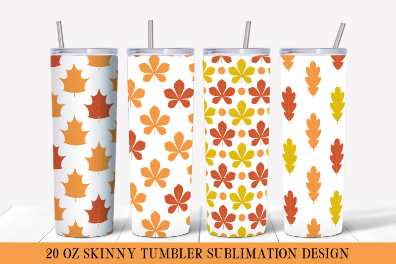 fall-tumbler-wrap-sublimation-autumn-leaves-tumbler-designs