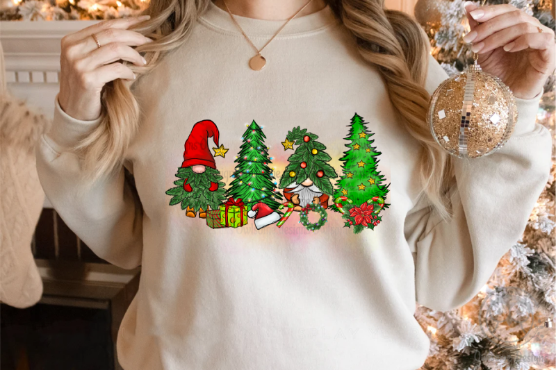 gnomes-christmas-tree-sublimation-design