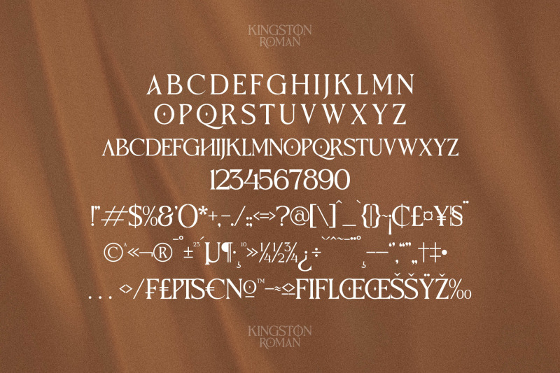 kingston-roman-typeface