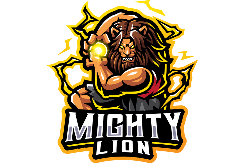 mighty-lion-esport-mascot-logo-design