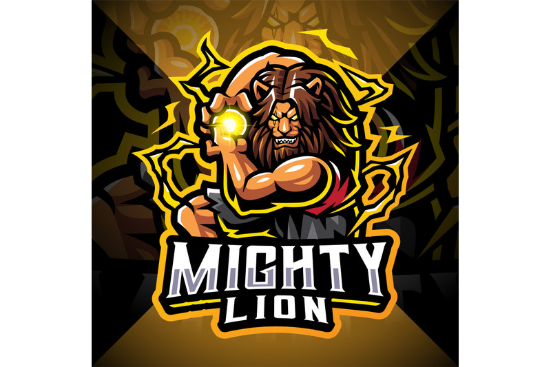 mighty-lion-esport-mascot-logo-design