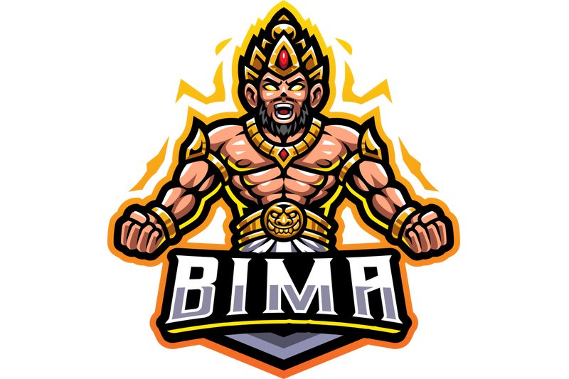 bima-esport-mascot-logo-design