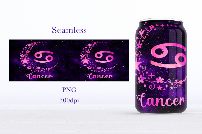 zodiac-sign-glass-can-wrap-astrology-sublimation-png-design