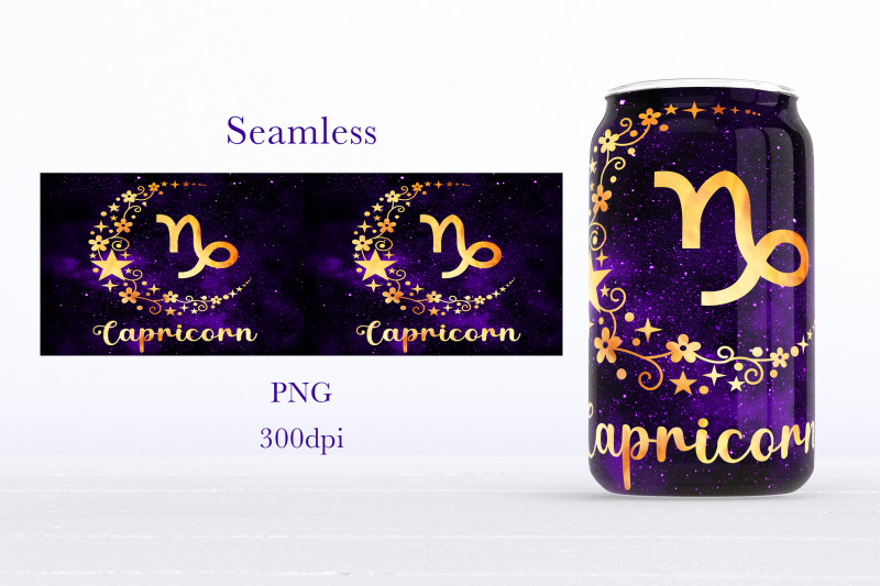 zodiac-sign-glass-can-wrap-astrology-sublimation-png-design