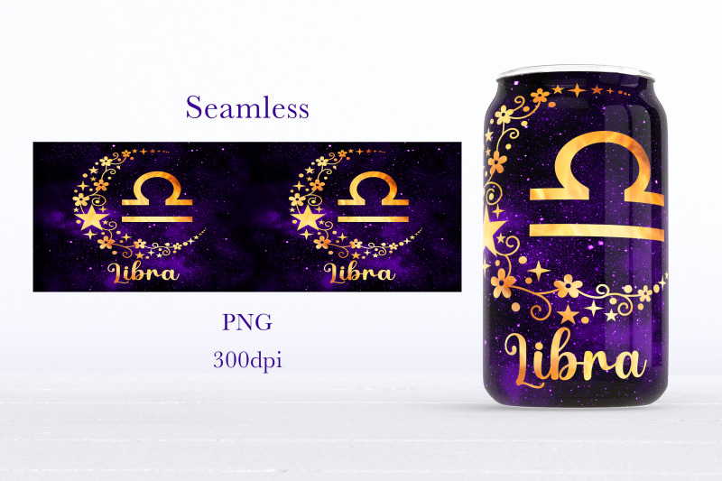 zodiac-sign-glass-can-wrap-astrology-sublimation-png-design