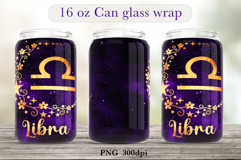 zodiac-sign-glass-can-wrap-astrology-sublimation-png-design