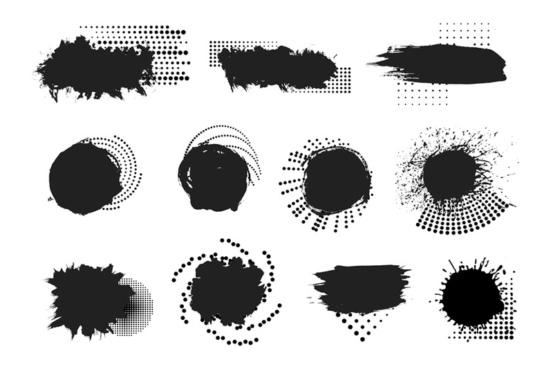 paint-blobs-black-ink-spots-splash-and-brush-stroke-dirty-grunge-sta